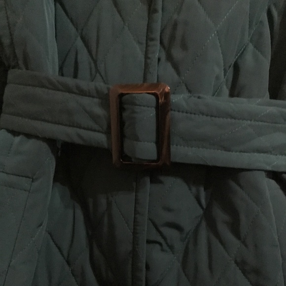 Like New Talbots Teal Coat - Picture 4 of 6